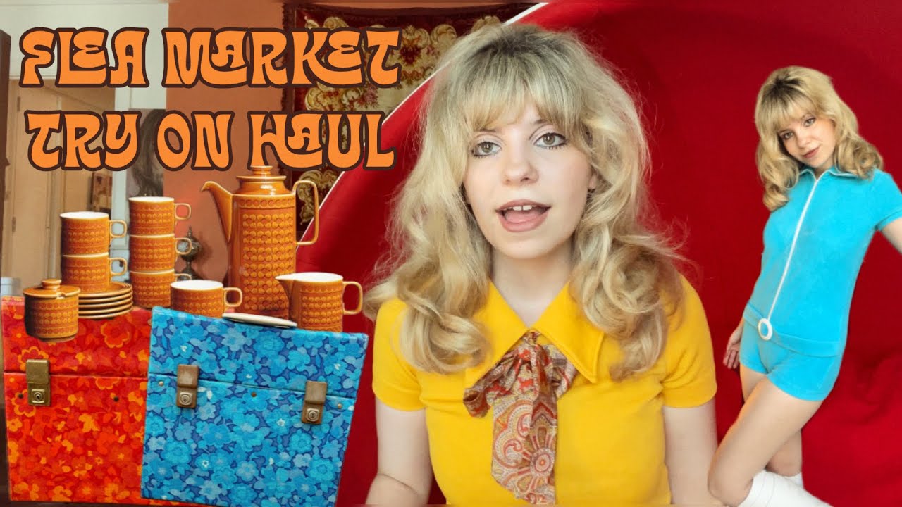 Mid century modern flea market haul (60s/70s)