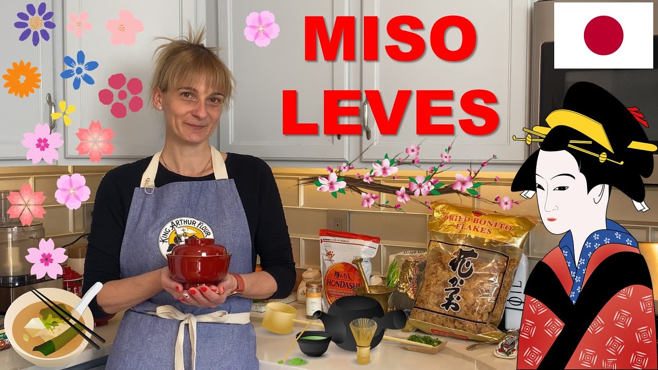 Japán MISO leves percek alatt