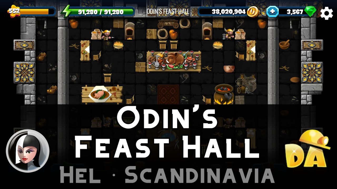Odin's Feast Hall | Hel #16 | Diggy's Adventure