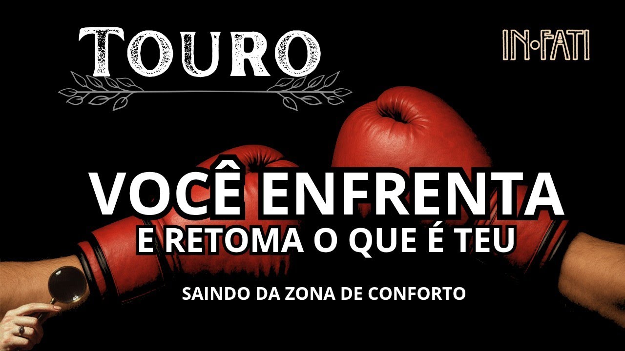 🔎 #TOURO🔎 VOCÊ ENFRENTA E RETOMA O QUE É TEU!