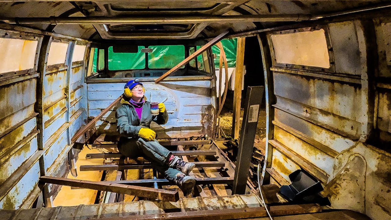 GIVEAWAY!!! Building a VW bus floor, piece by piece!!