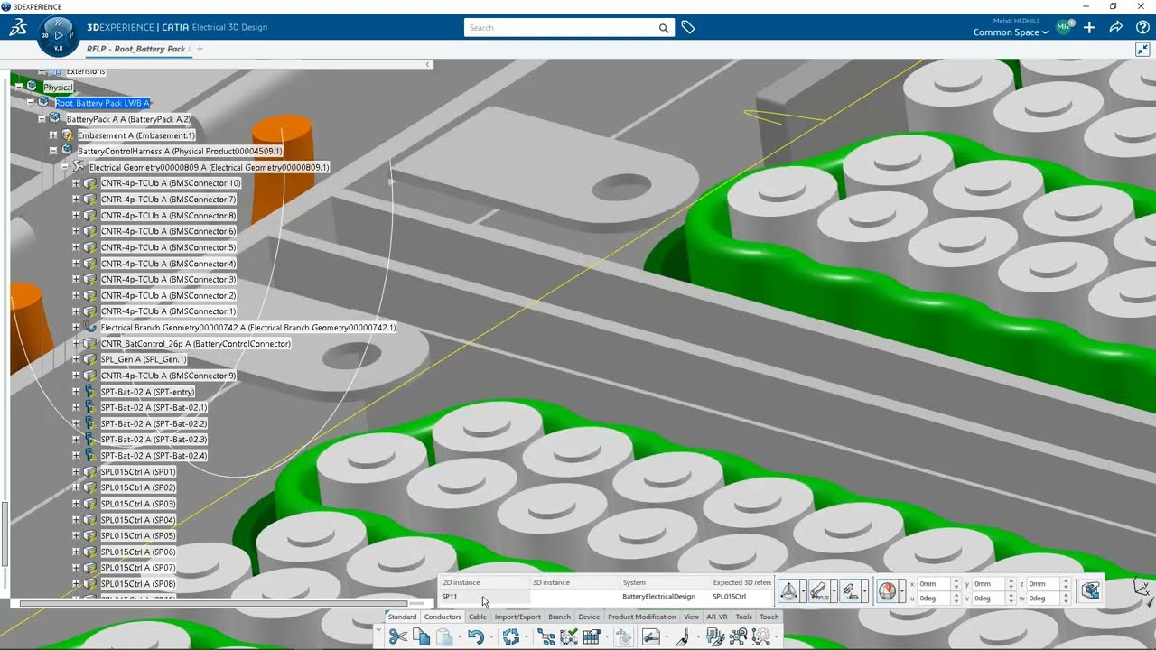 Electrical Wire Harness Systems 3D Design: R2022x FD01 enhancements