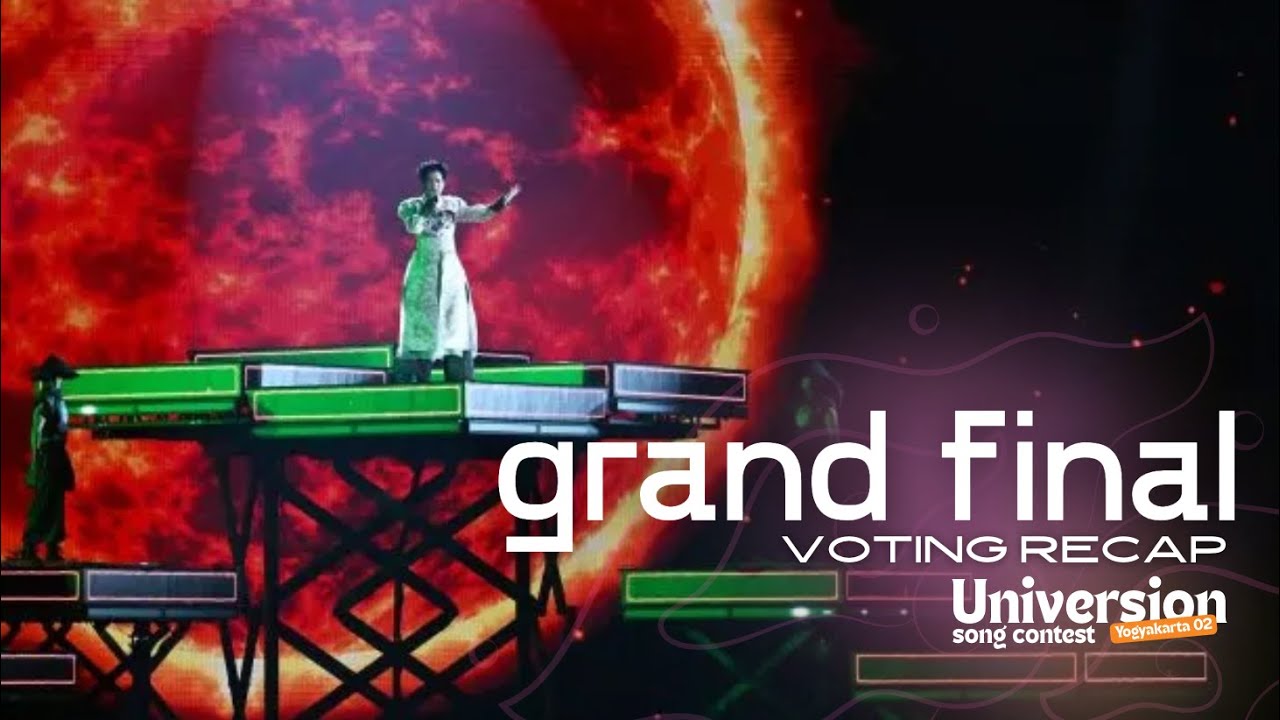 🎤 Grand Final Voting recap | Universion 02 - Yogyakarta, Indonesia