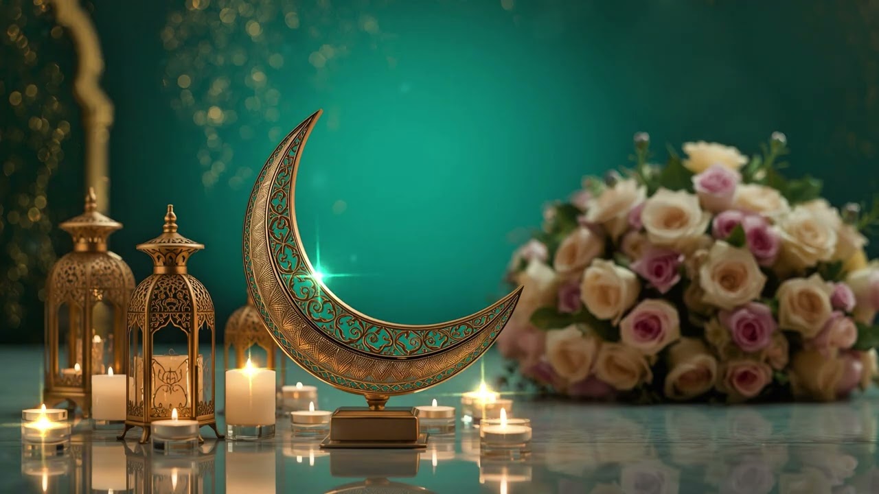Ramadan Kareem 4K Wallpaper ✨🌙 1 Hour Luxury Islamic Background | خلفيات رمضان كريم 4K فاخرة 