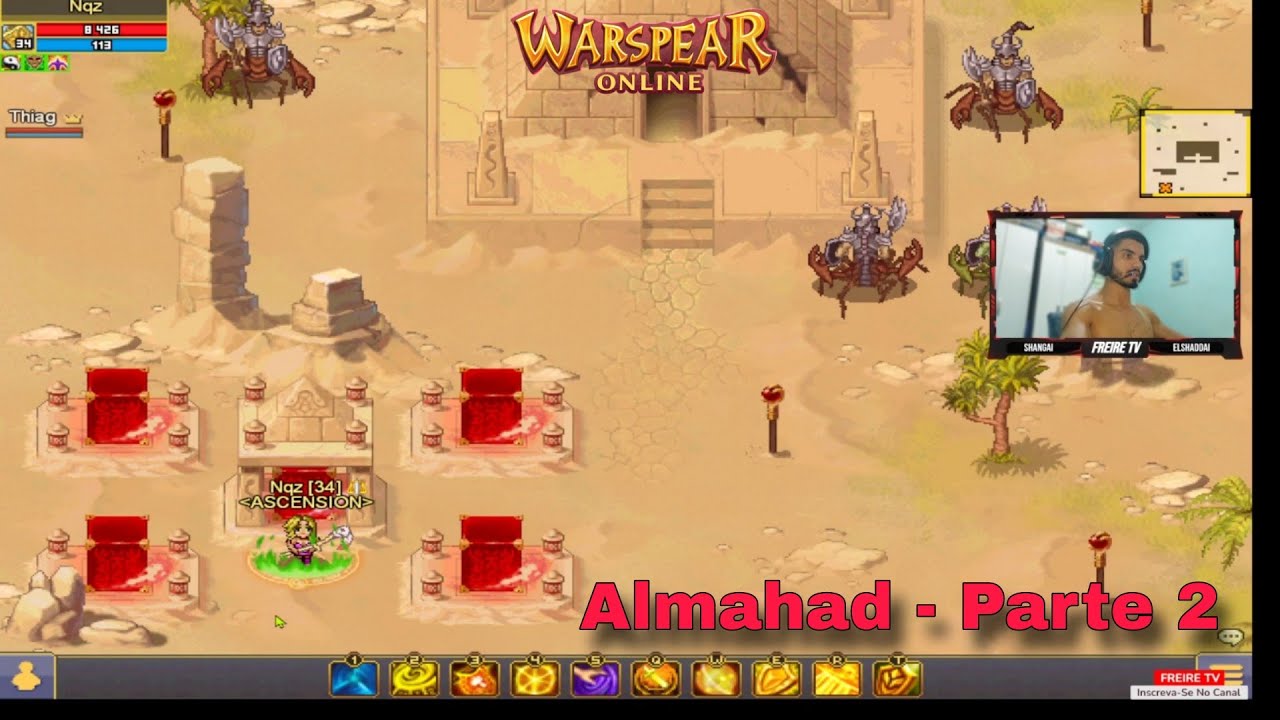 SOBREVIVI POR POUCO! | Almarad: Parte 2 - Warspear Online