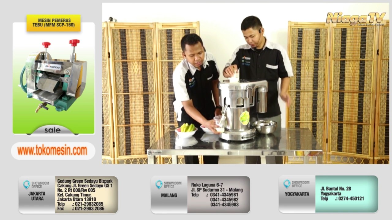 Mesin Juice Extractor Maksindo
