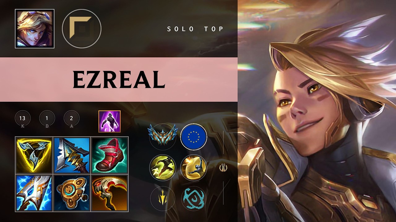 Ezreal Top vs Malphite - EUW Challenger Patch 26.10