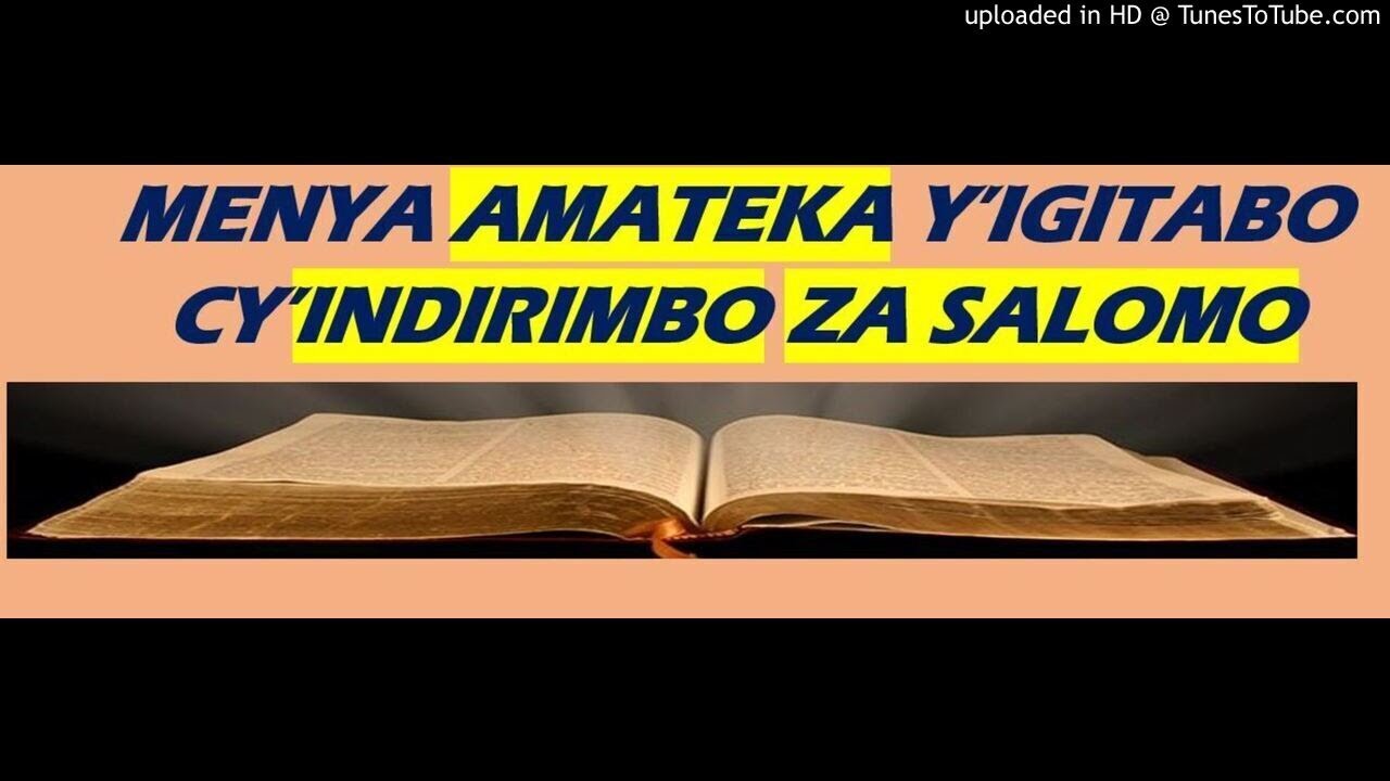 Sobanukirwa igitabo cy'indirimo za Salomo/Umushulami wagoye Salomo|Abakobwa b'i Yerusalemu ni bande?