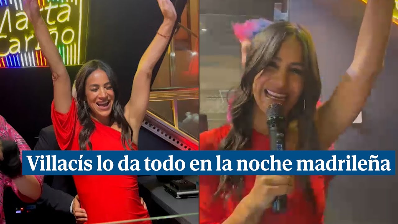 Begoña Villacís se desata en la noche madrileña: 