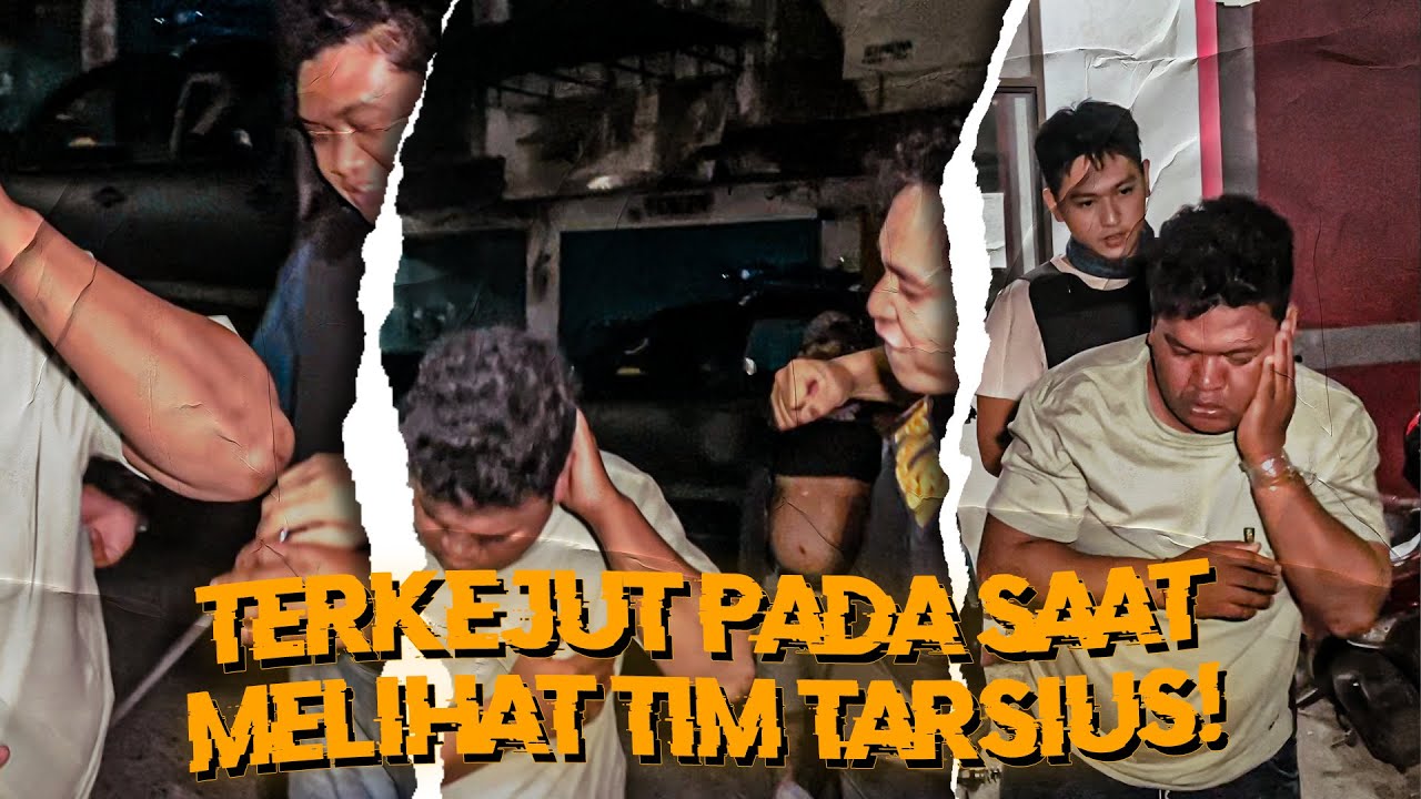 PRIA INI TERKEJUT LEWAT DEPAN TIM TARSIUS BAWA S4JAM!