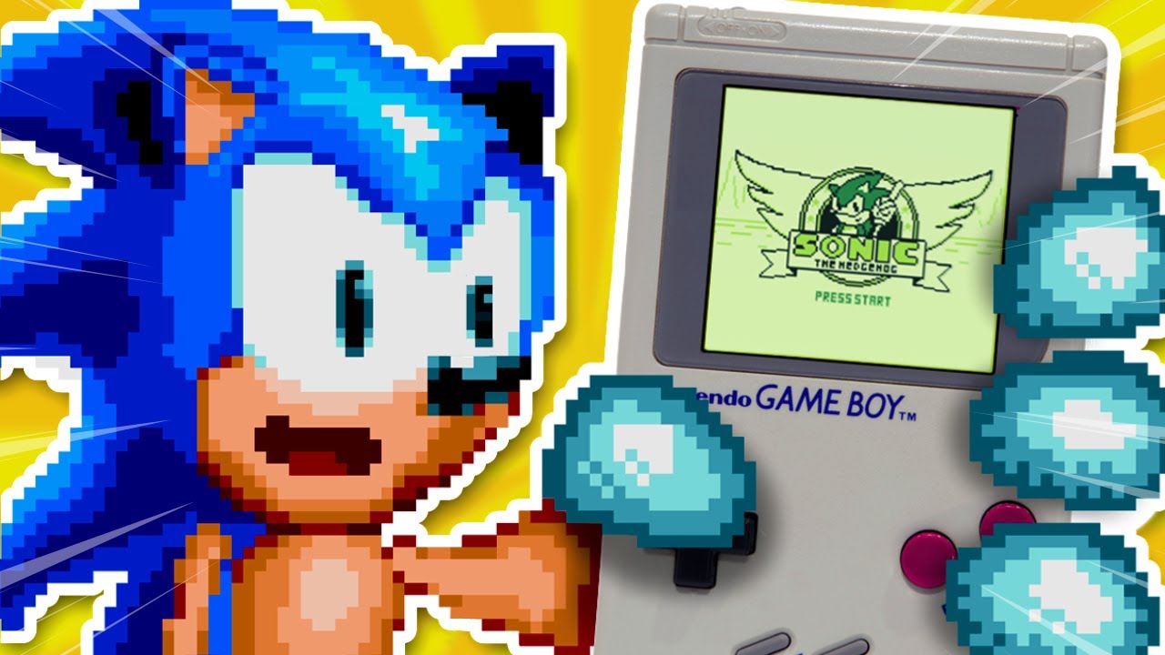 Я сделал Соника для Gameboy
