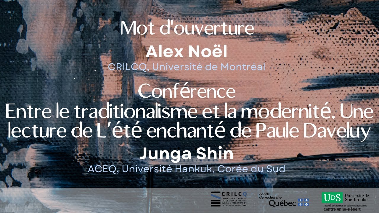 Mot d'ouverture + Conf&eacute;rence &laquo;&nbsp;Entre le traditionalisme et la modernit&eacute;&nbsp;&raquo;