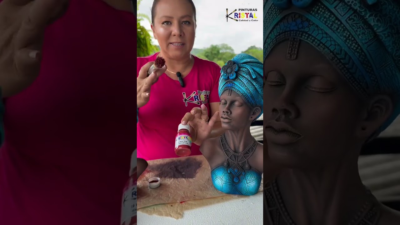 Como pintar africana   ceramicas casa del arte