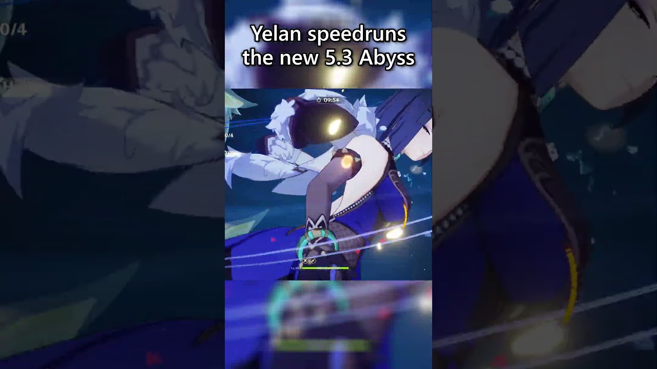 C6 Yelan and Citlali in 5.3 Abyss tophalf chamber 2