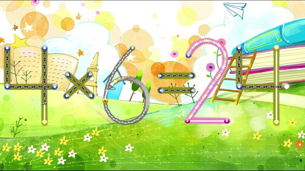 Letter School - Multiply by 4 - Math Songs