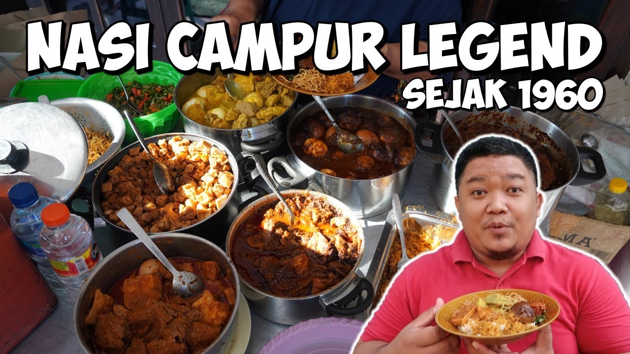 NASI CAMPUR MBAH CIKRAK SEJAK 1960 | Kuliner Surabaya Legendaris