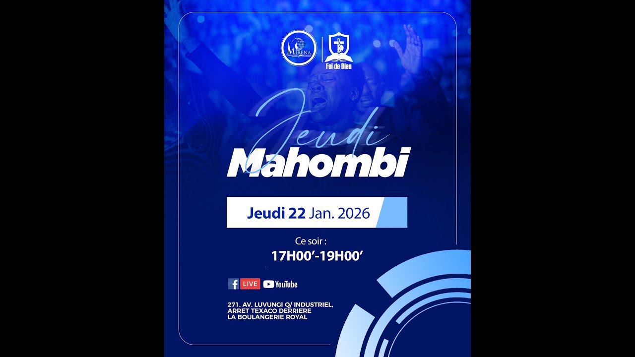 Jeudi Mahombi du 22.01.2026