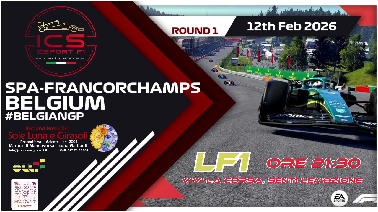 S11 LF1 Round1 SPA Full Race !SEN