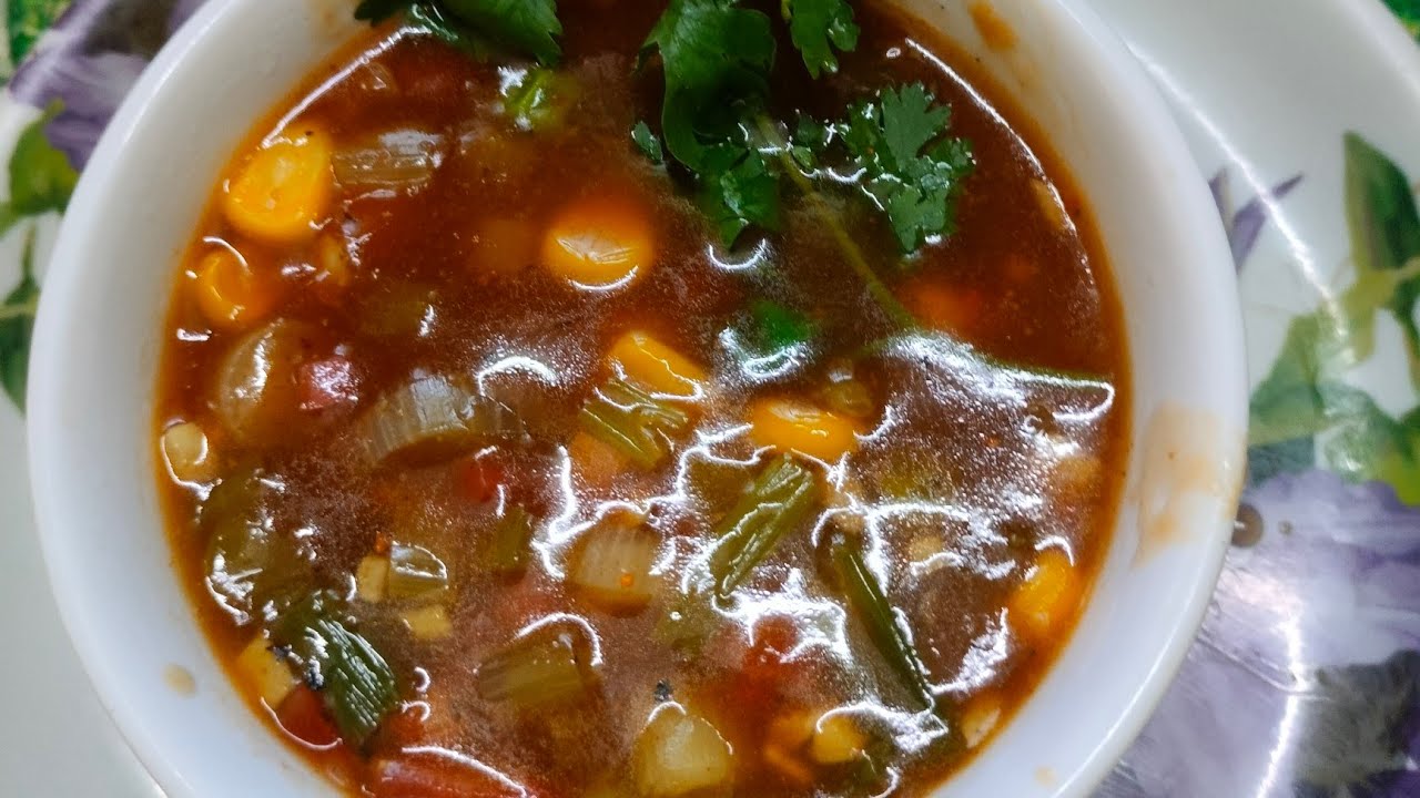 टेस्टी वेजिटेबल सूप बनाएं अब मिनटों में | वेज सूप रेसिपी |Super Tasty Healthy soup Recipe ..