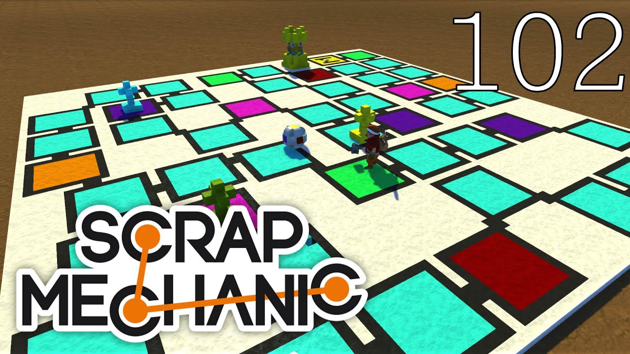 Scrap Mechanic [#102] Mapa 
