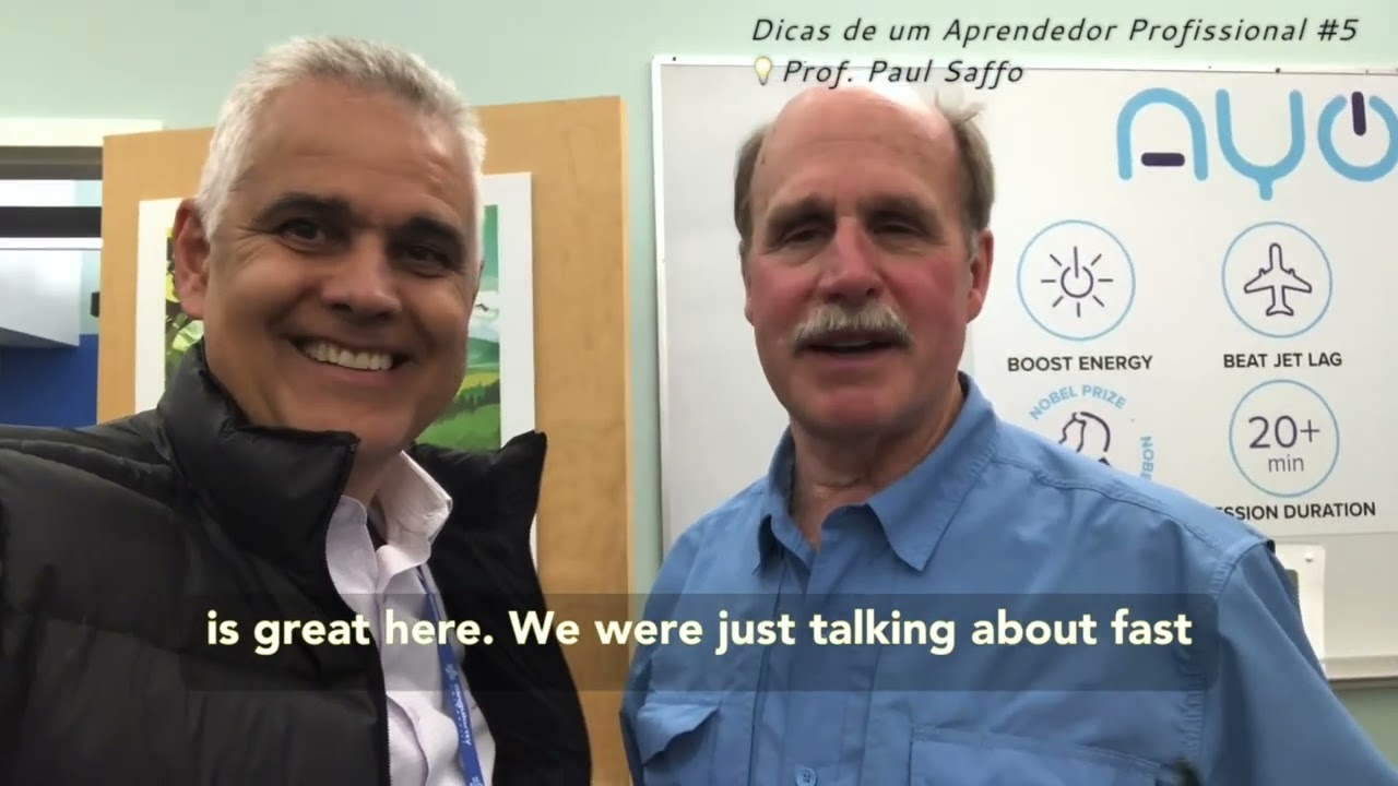 Dicas de um Aprendedor Profissional #5 / Paul Saffo