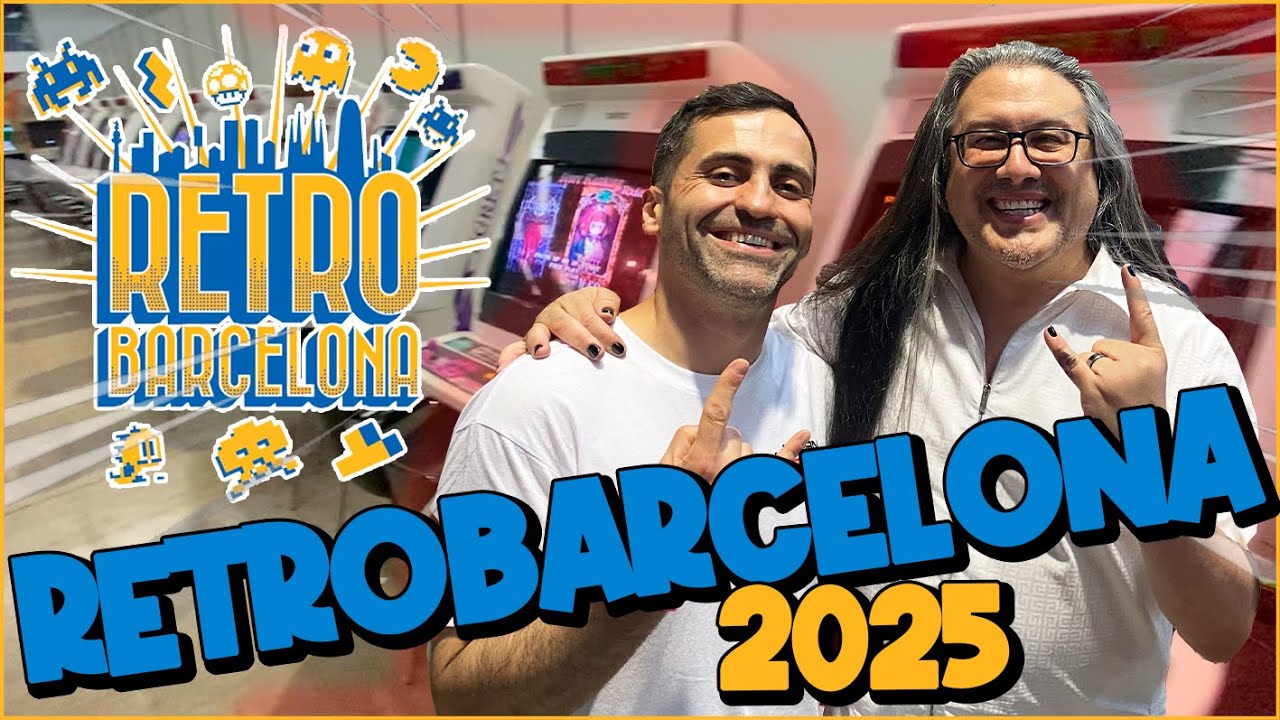 🔥 VIVIR RetroBarcelona 2025 desde DENTRO: JGO, John Romero, tiendas colegas y MUCHA merca retro 🎮