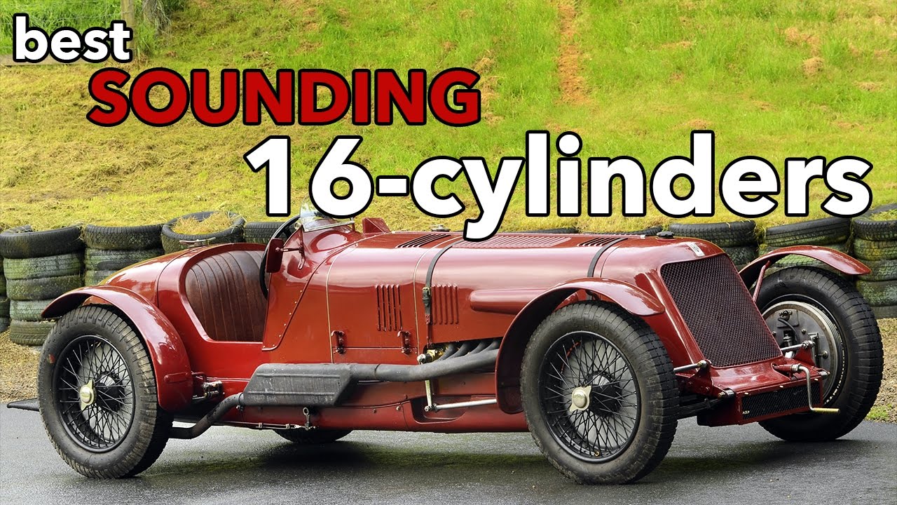 10 Best Sounding 16-Cylinder Engines