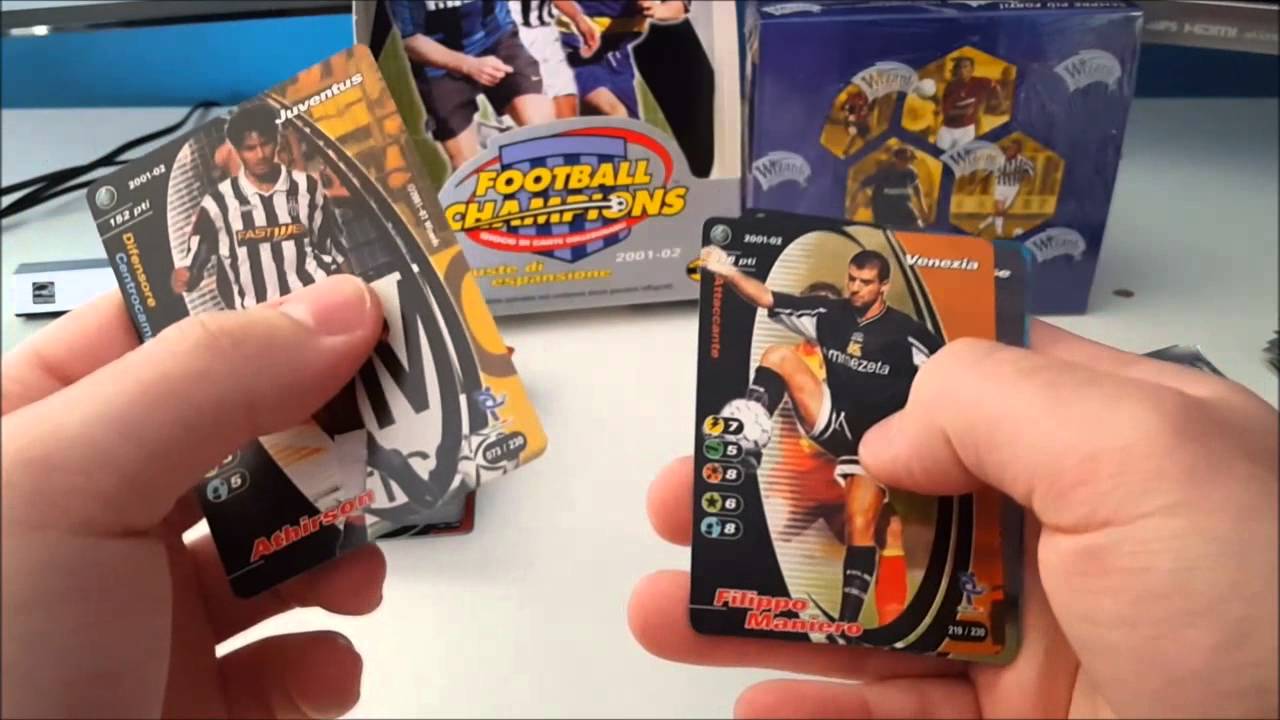 [UNBOXING/OPENING] Football Champions Italian Serie A 01/02 Booster Packs (2/4)