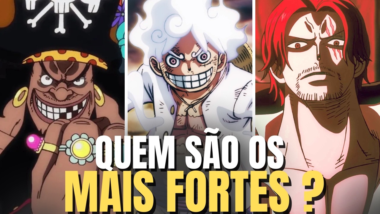 10 PERSONAGENS MAIS FORTES DE ONE PIECE ATUALIZADO!