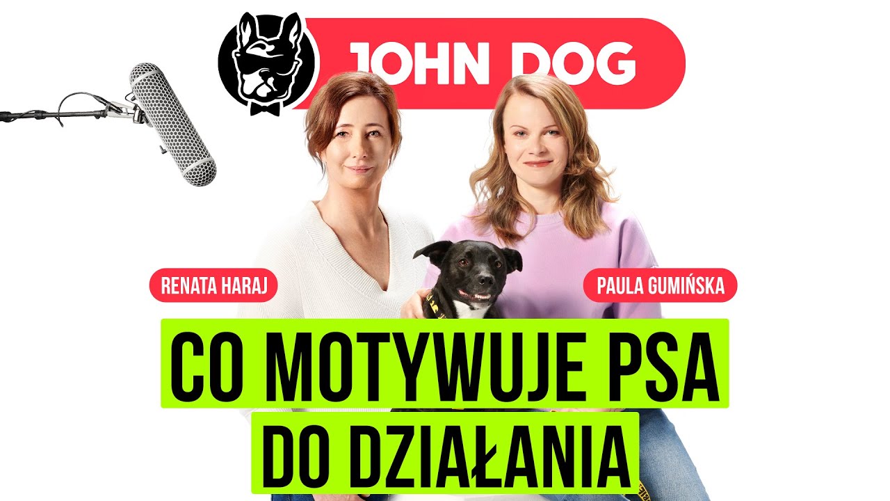 PODCAST #23 – Co motywuje psa do działania | gość: Paula Gumińska