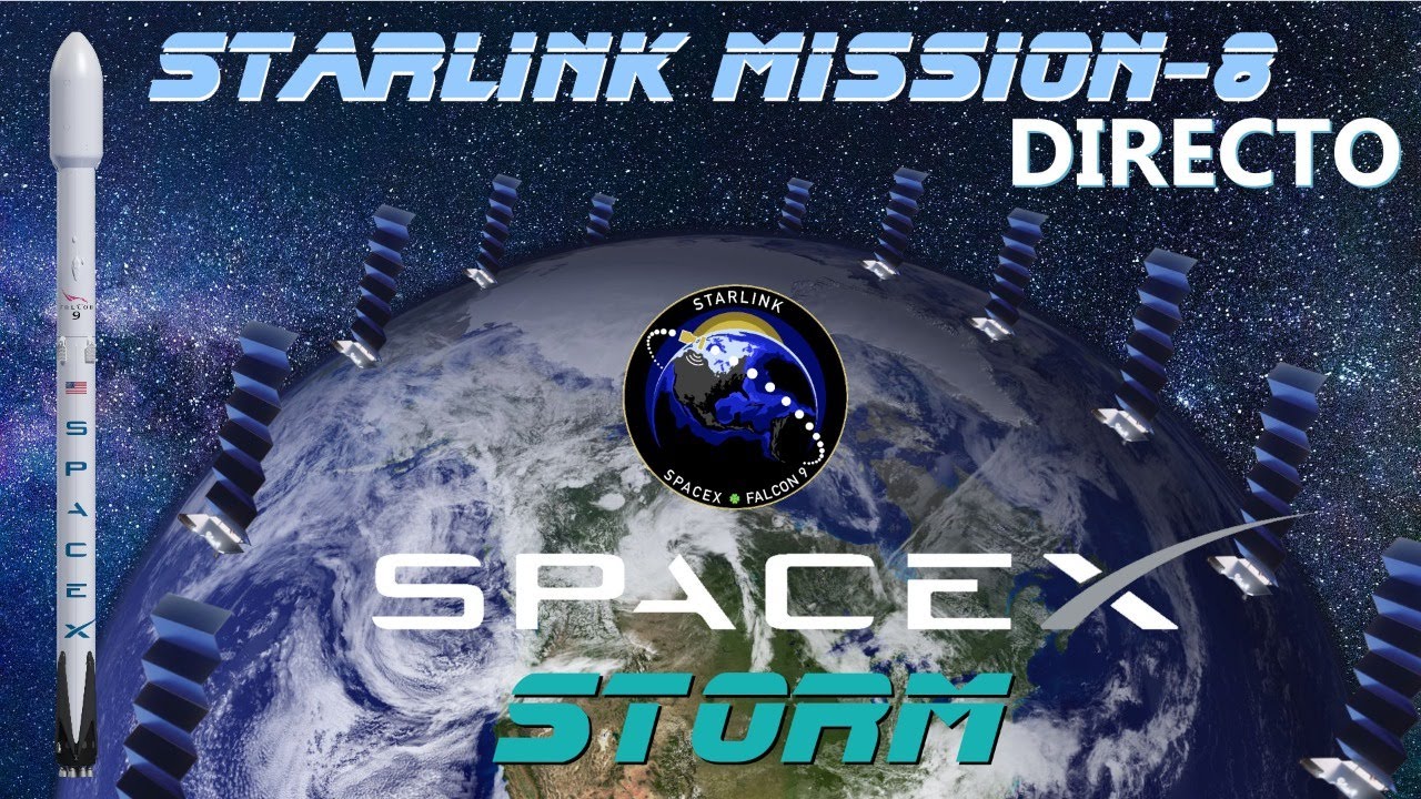 Lanzamiento de la misión Starlink-8 de SpaceX