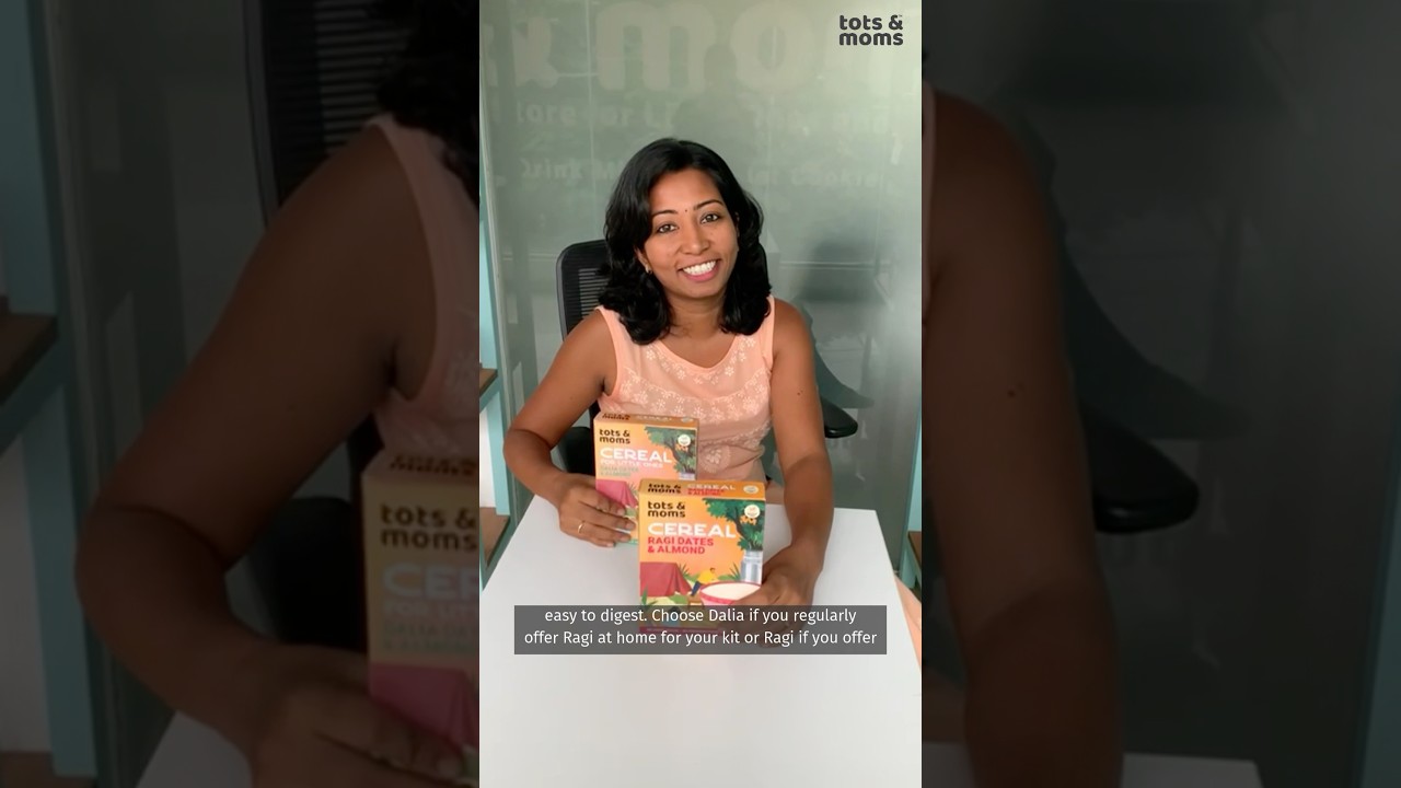Instant Dalia Almond Dates and Instant Ragi Almond Dates Porridge mixes
