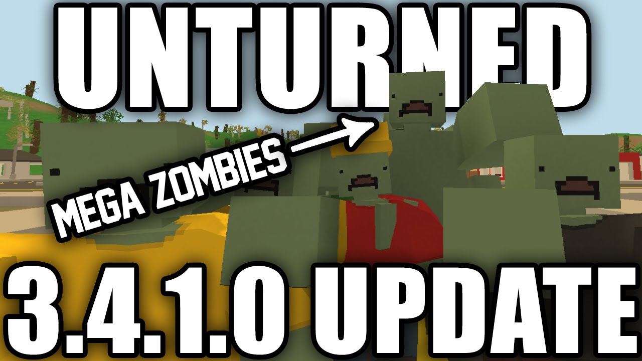Unturned: Обновление 3.4.1.0 &mdash; новые рюкзаки, физика транспорта, МЕГА-ЗОМБИ