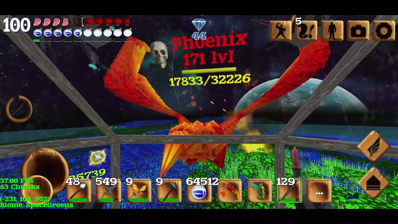 Block Story: Phoenix Boss Fight