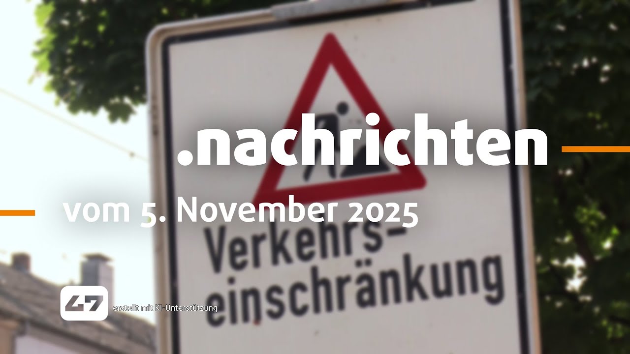 STUDIO 47 .nachrichten | 05.11.2025 | MEGA-SPERRUNG R&Uuml;CKT N&Auml;HER: A40 & A3 AM WOCHENENDE GESPERRT