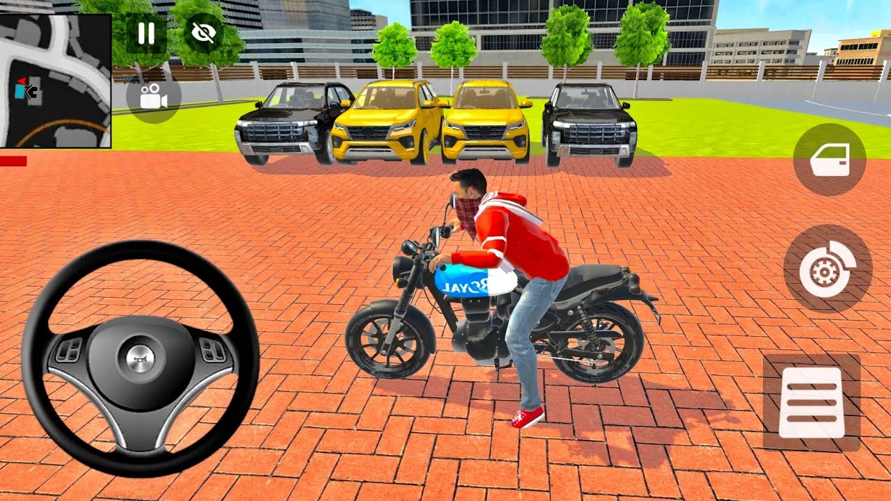 Modified Police Car 🚨 Gangster Life in Indian Streets | Open WorldGame game for android ❤️