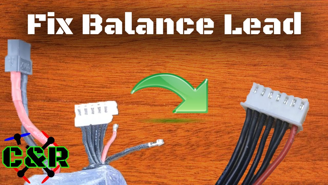 Fix your busted lipo balance lead!