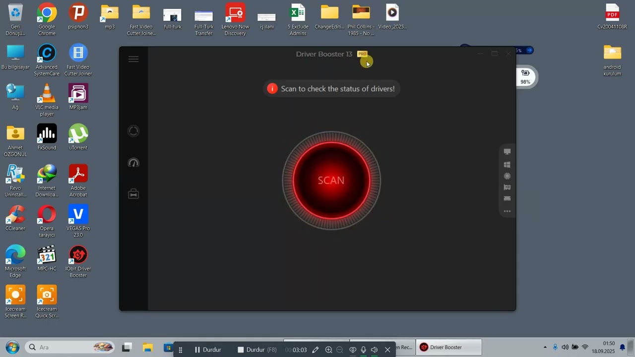 IObit Driver Booster 13 0 0 138 KURULUM VİDEOSU
