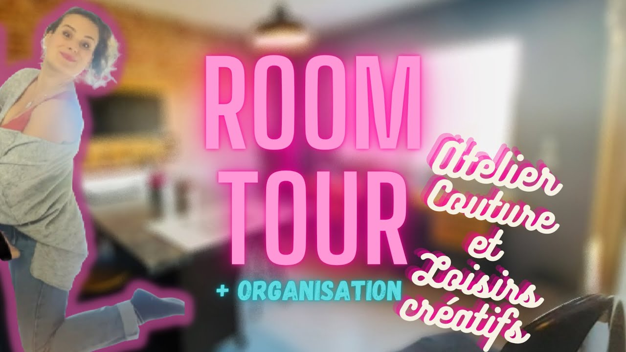 CRAFTROOM ROOM TOUR / ORGANISATION Ikea hacks Salle couture scrapbooking loisirs créatifs DIY CRICUT