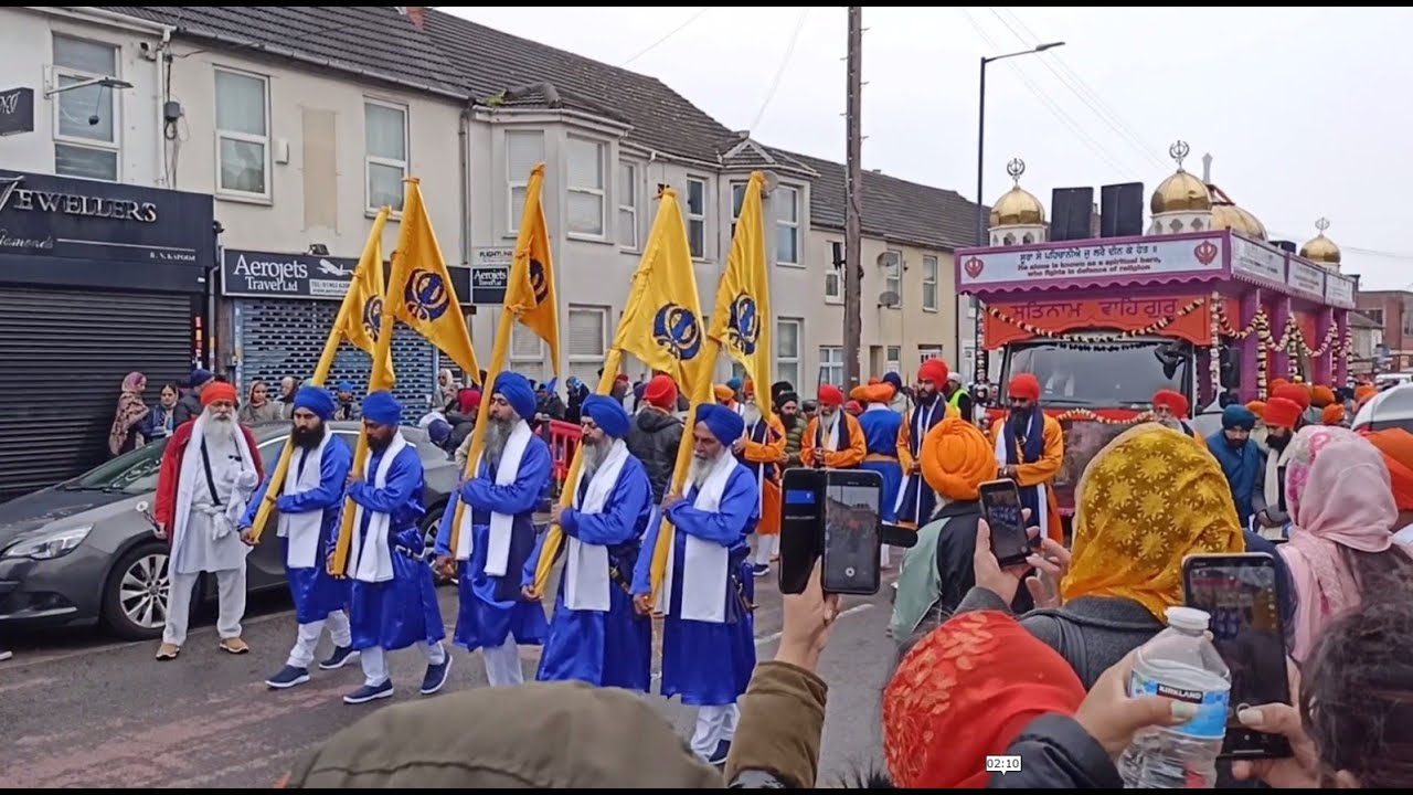 Vaisakhi Nagar Kirtan Wolverhampton (UK) || 16 April 2023