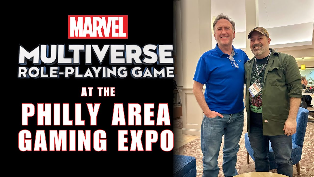 Ролевая игра Marvel Multiverse, Мэтт Форбек (и я!) на выставке PAGE — Philly Area Gaming Expo!