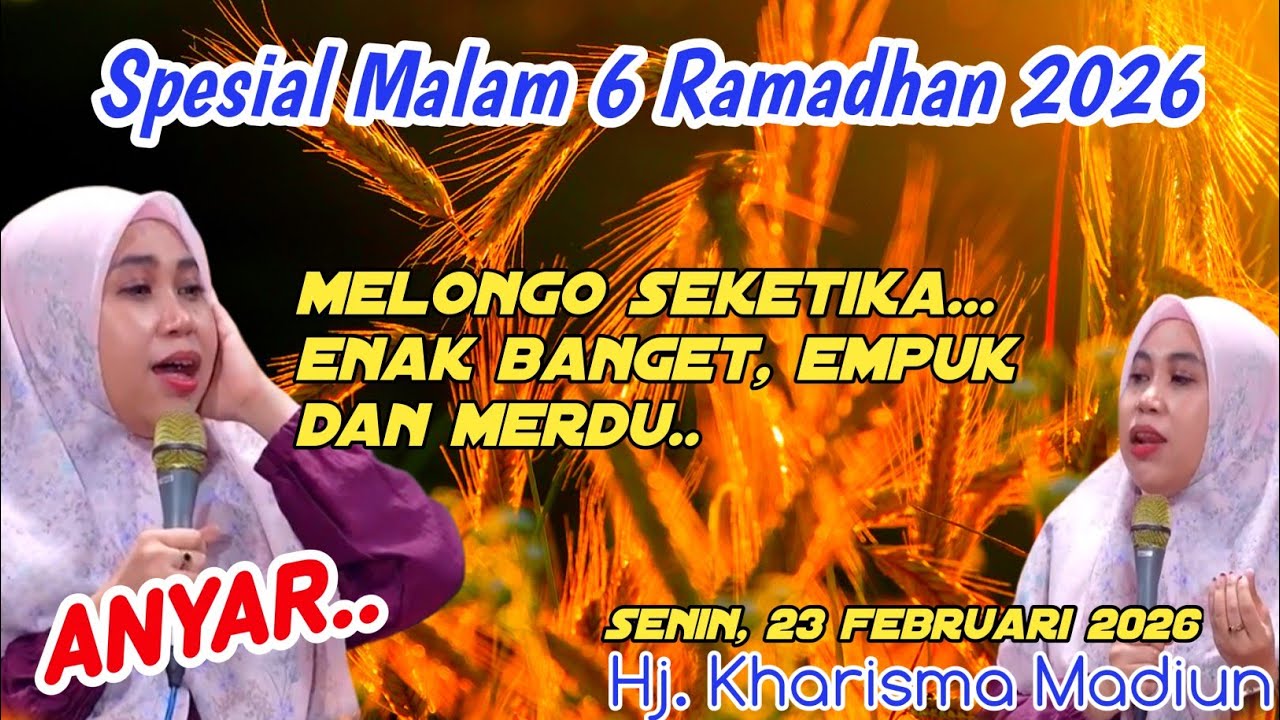 PENGAJIAN HJ. KHARISMA YOGI NOVIANA MADIUN SPESIAL MALAM 6 RAMADHAN 2026