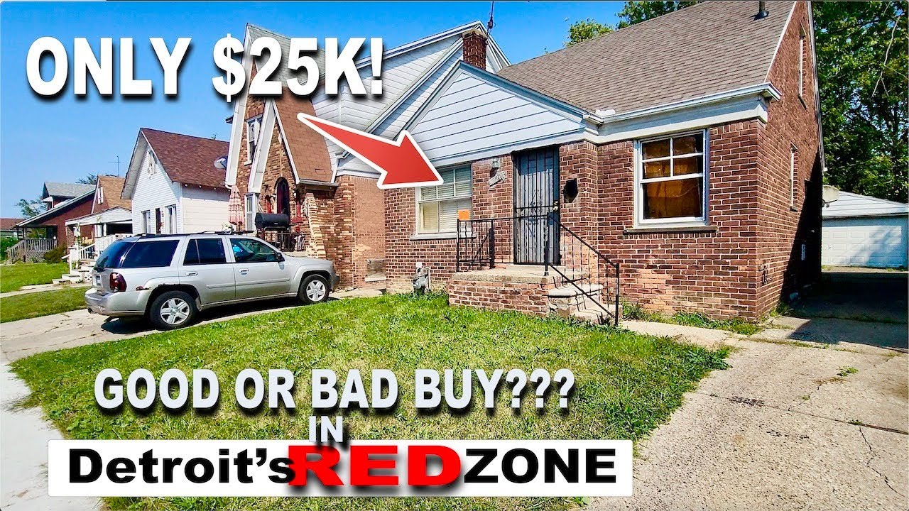 House shopping for cheap properties to flip in Detroit