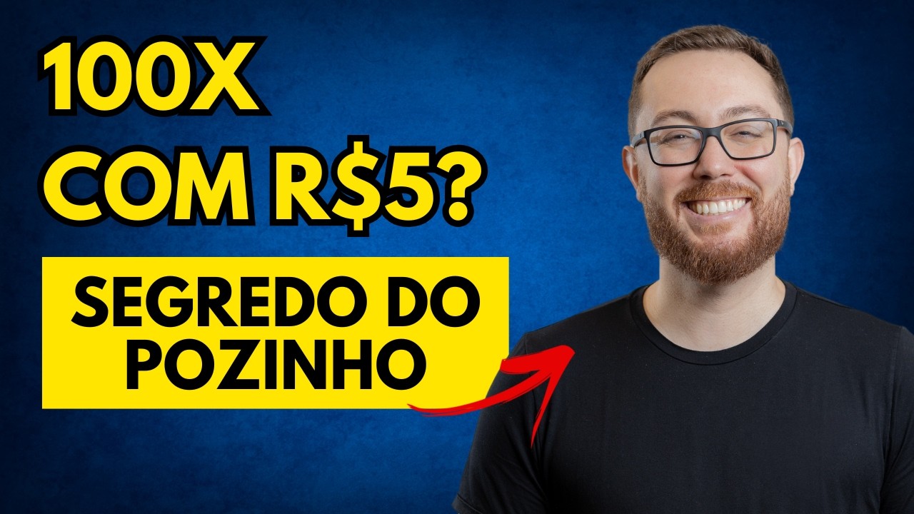 Ganhe muito investindo quase nada - ESTRATÉGIA DO POZINHO | O QUE É E COMO FAZER