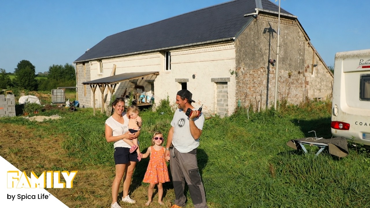 Construire sa maison, un d&eacute;fi que cette famille va surmonter !