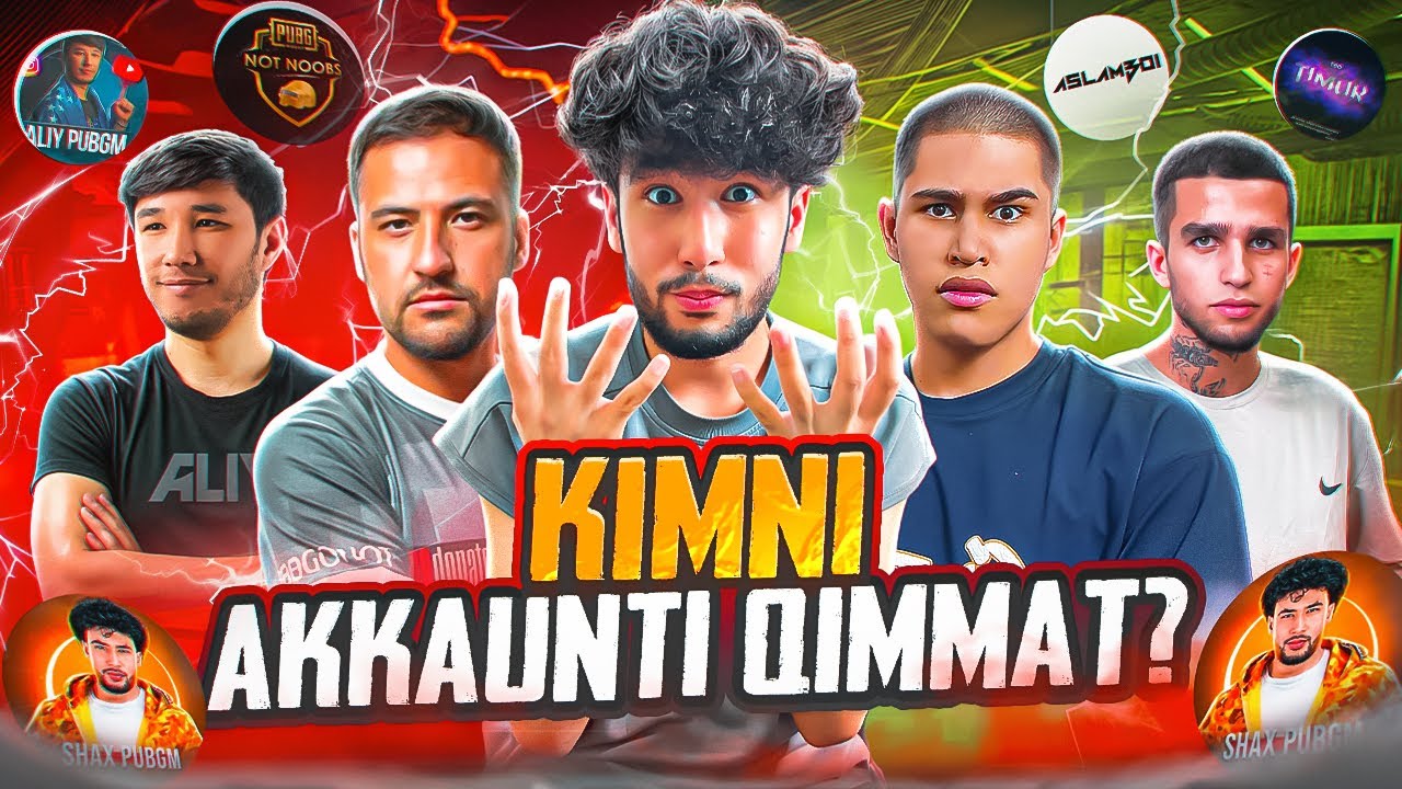 ENG QIMMAT AKKAUNT KIMDA❓☠️ ASLAMBOI, ULTRA, teoTIMUR, ALIY AKKAUNT ABZORI🔥 // PUBG MOBILE