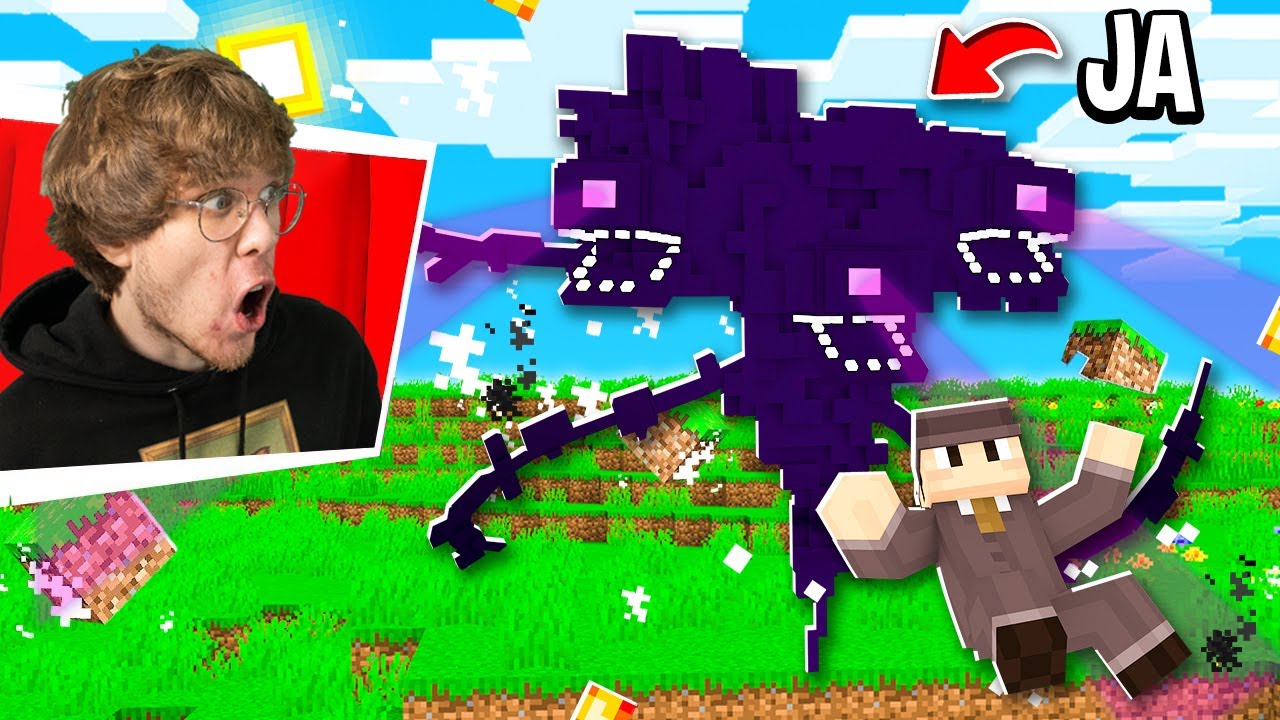 ZNISZCZYŁEM ŚWIAT SURVIVAL PRZYJACIELA WITHER STORMEM! *Troll*