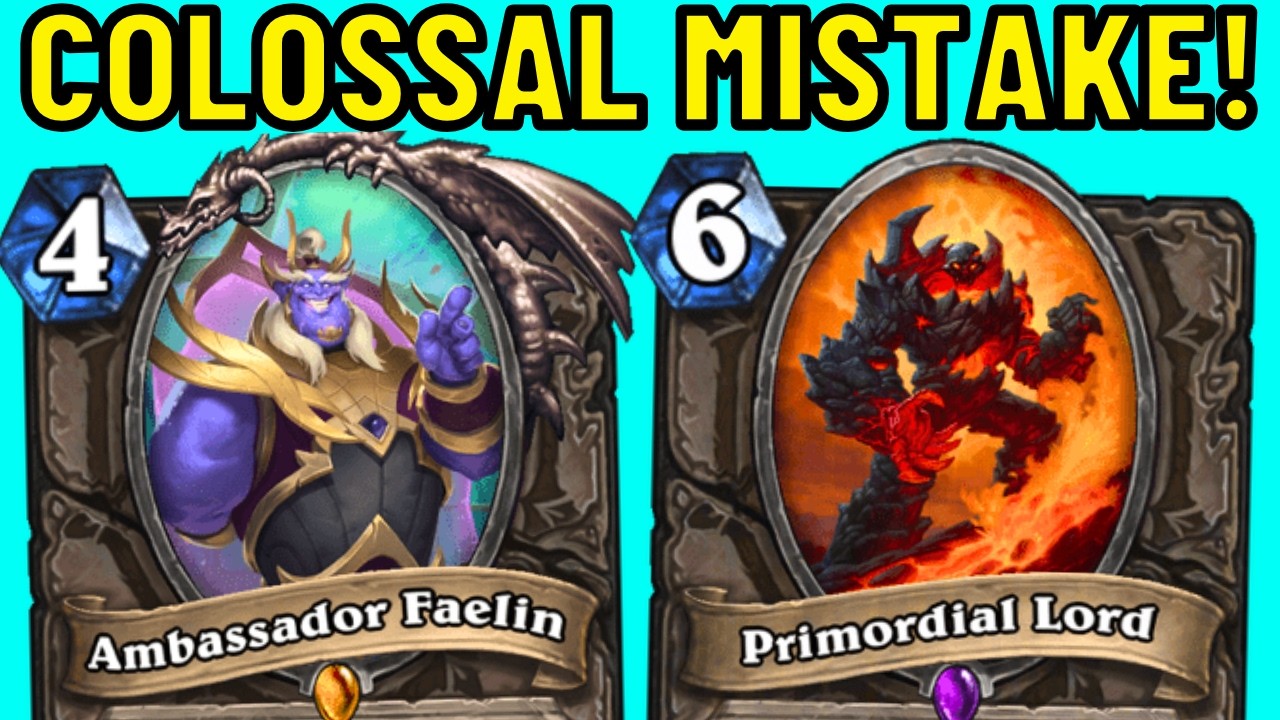 This NEW Hearthstone Card is a COLOSSAL Mistake!!