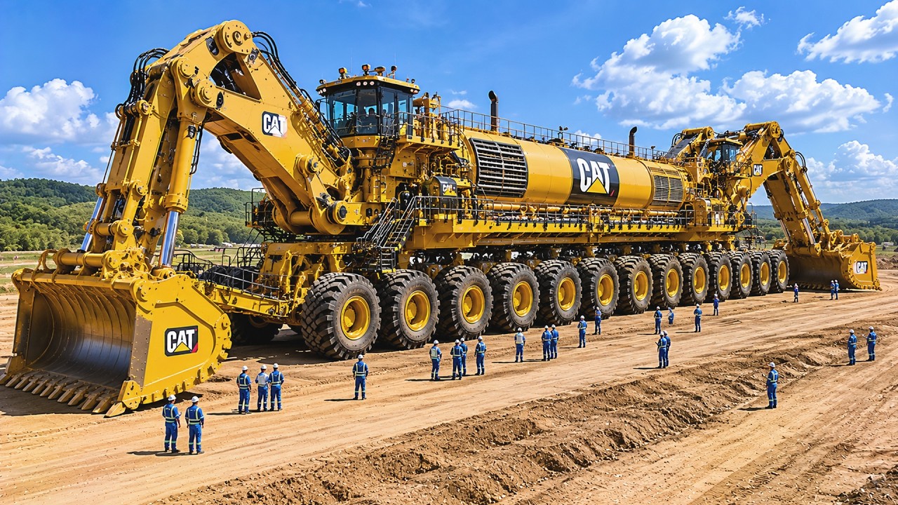 225 Most Dangerous And Biggest Heavy Equipment Machines Working At Another Level