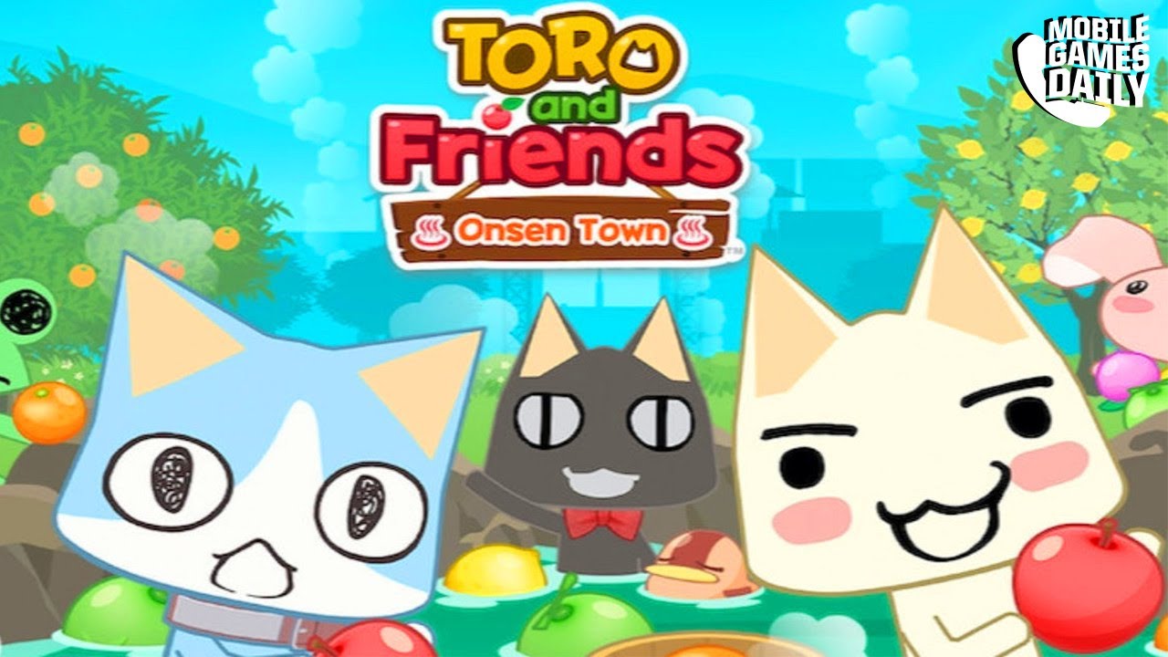 Toro and Friends: Onsen Town - Gameplay Walkthrough Part 1 (iOS, Android)
